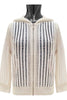 Cardigan con cappuccio