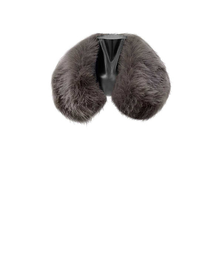 Collo in eco pelliccia