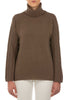 Maglia collo alto in lana