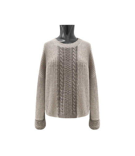 Maglia in lana e seta