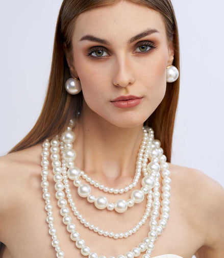 Maxi collana perle