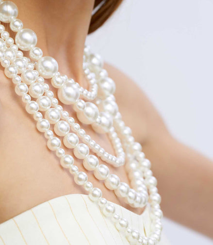 Maxi collana perle