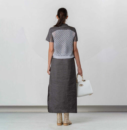 Camicia con maniche corte