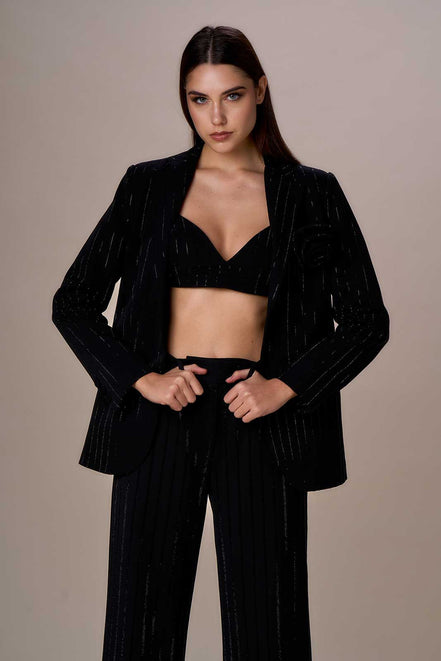 Blazer gessato