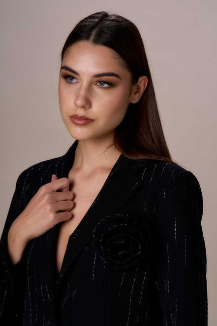 Blazer gessato