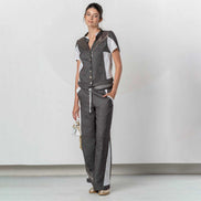 Camicia con maniche corte