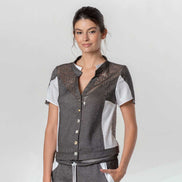 Camicia con maniche corte
