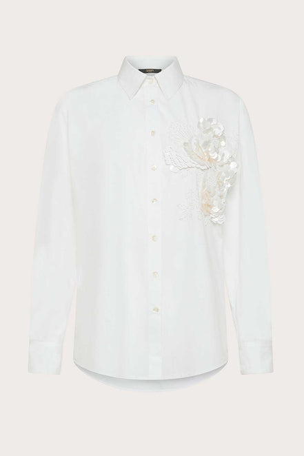 Camicia con ricamo