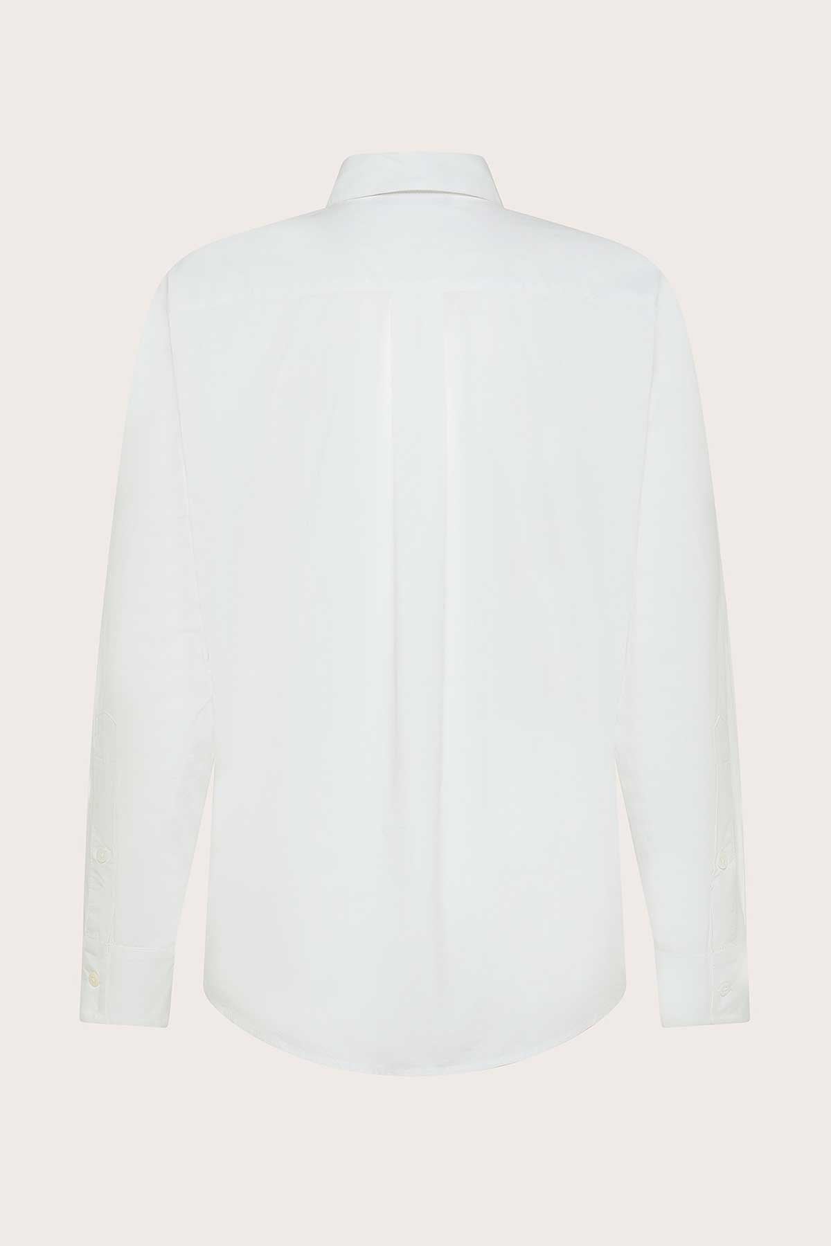 Camicia con ricamo