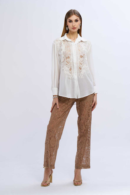 Camicia ricamo