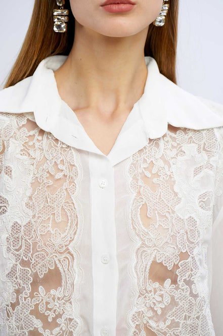 Camicia ricamo
