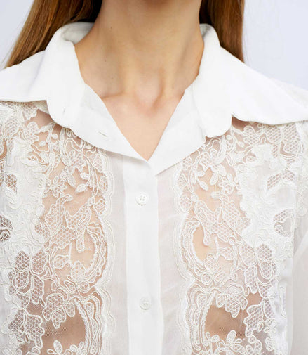 Camicia ricamo