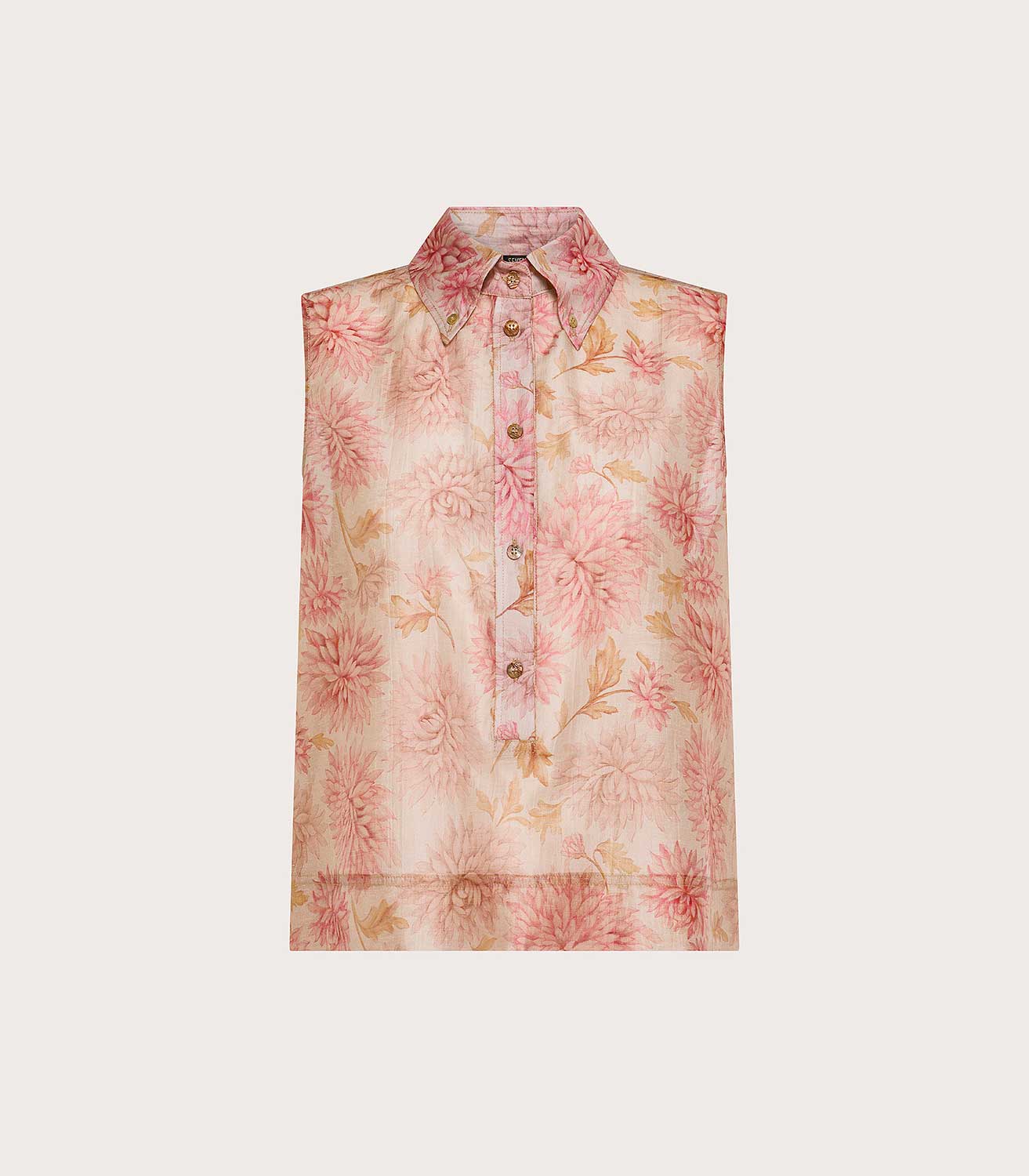 Camicia senza maniche