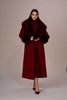 Cappotto con eco pelliccia