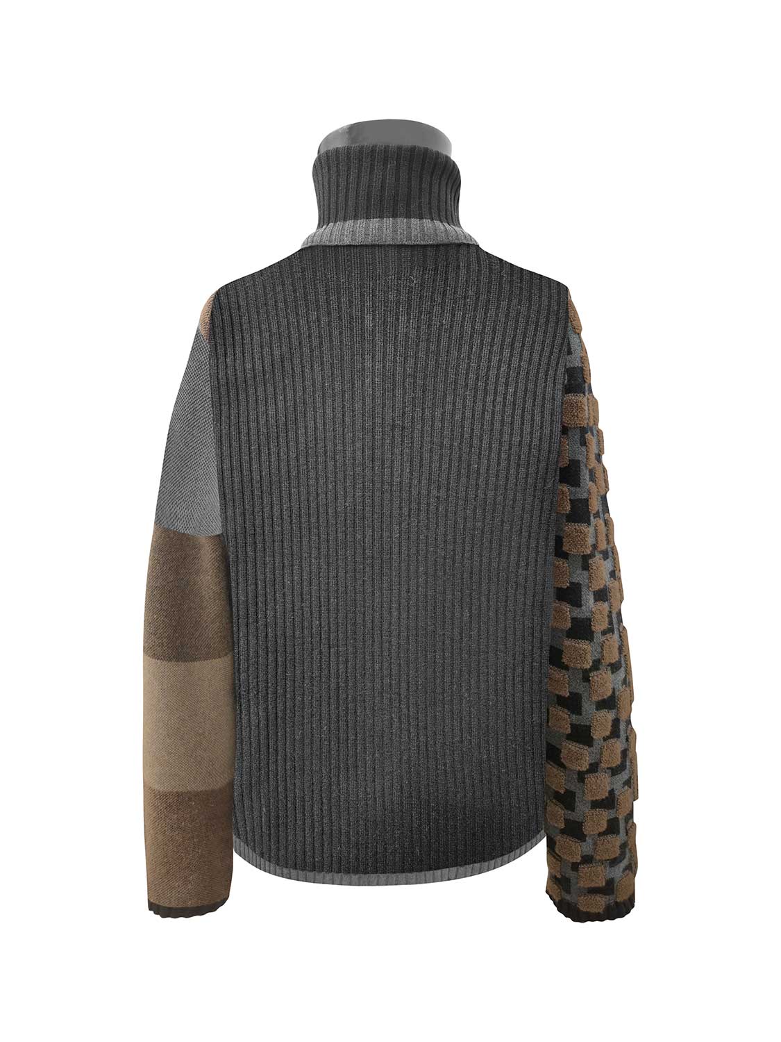 Cardigan con zip