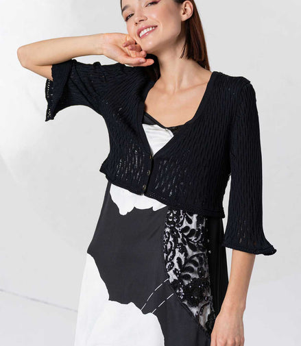 Cardigan corto