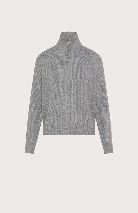Cardigan lupetto