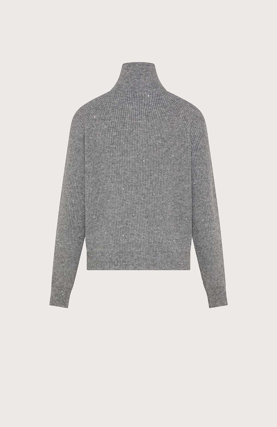 Cardigan lupetto