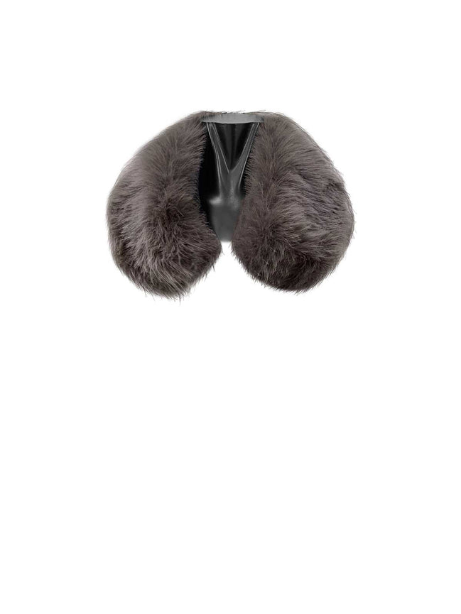 Collo in eco pelliccia