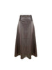 Gonna lunga in eco pelle