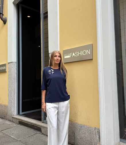 T-shirt gioiello over