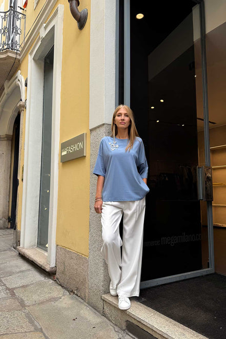 T-shirt gioiello over
