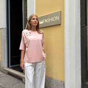 T-shirt gioiello over