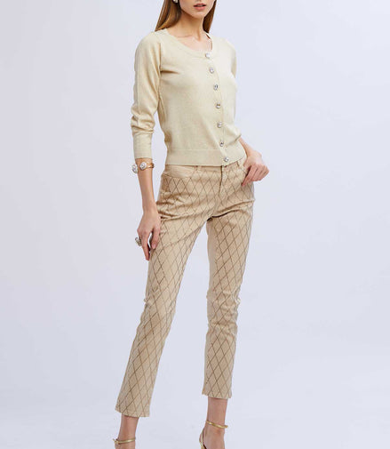 Jeans denim nocciola