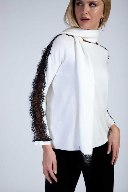 Maglia con pizzo