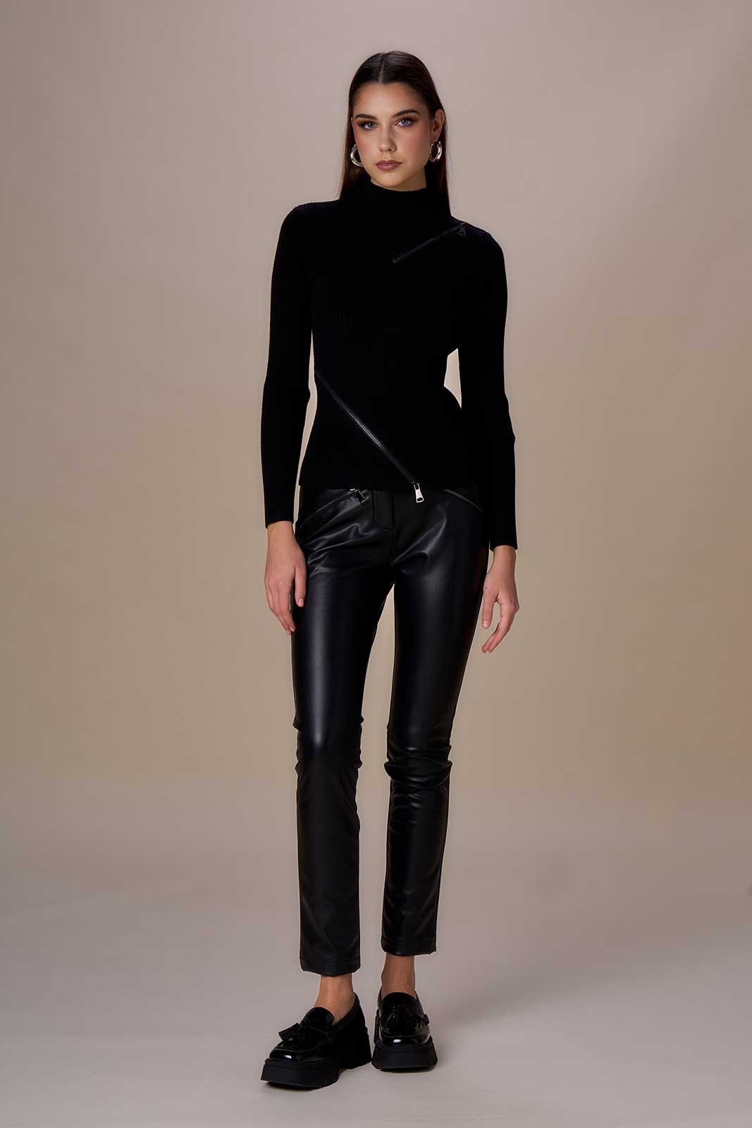 Maglia con zip