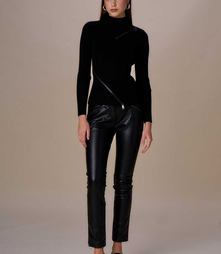 Maglia con zip