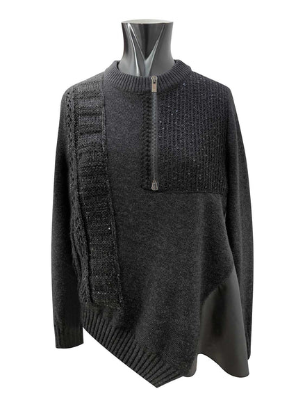 Maglia con zip