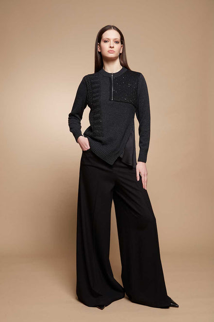 Maglia con zip
