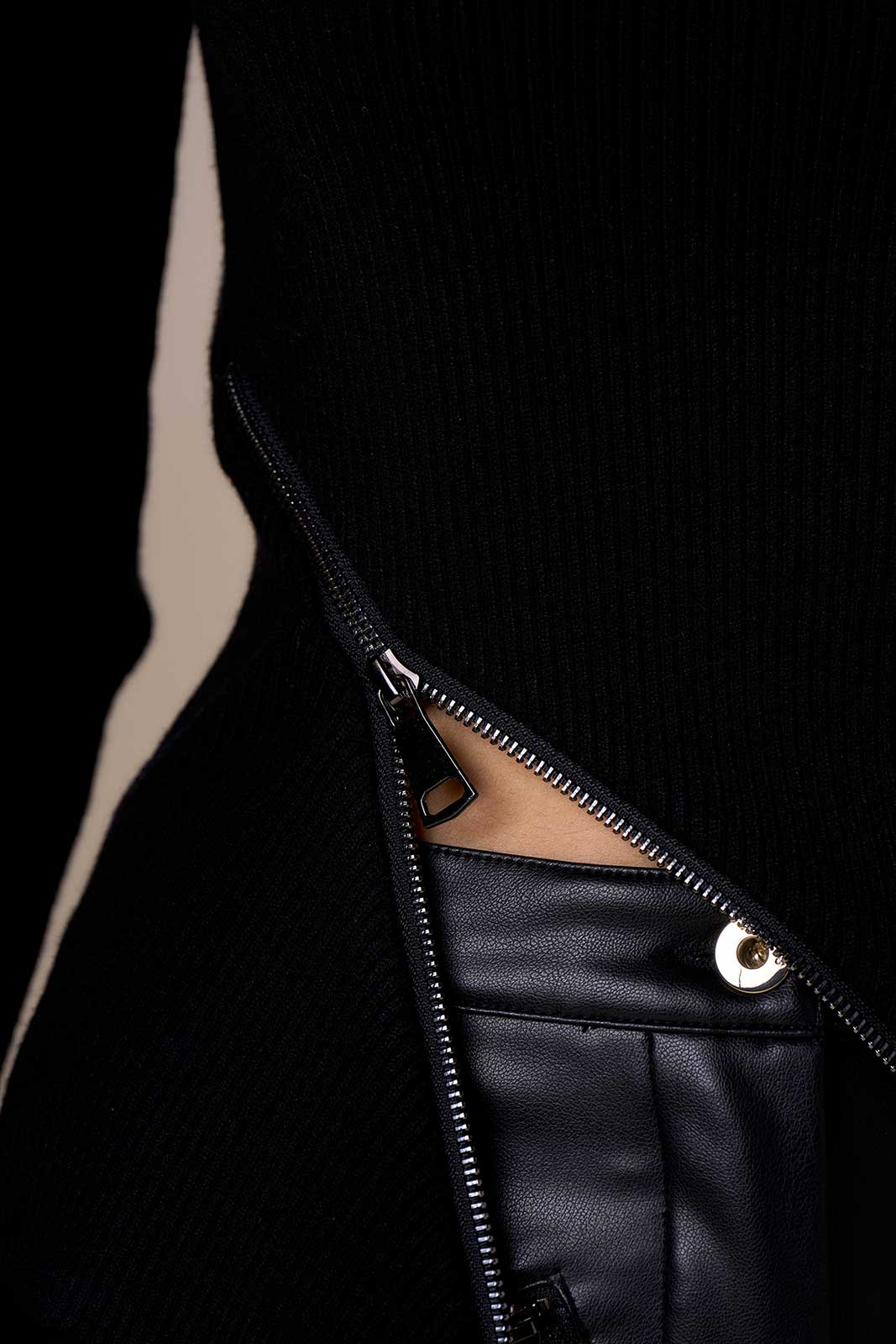 Maglia con zip
