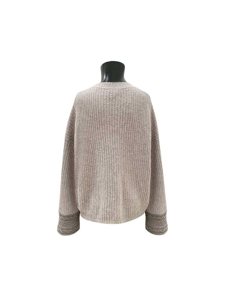 Maglia in lana e seta