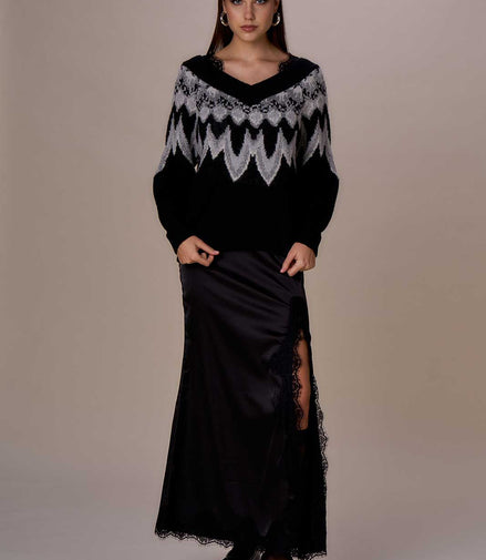 Maglia scollo a V