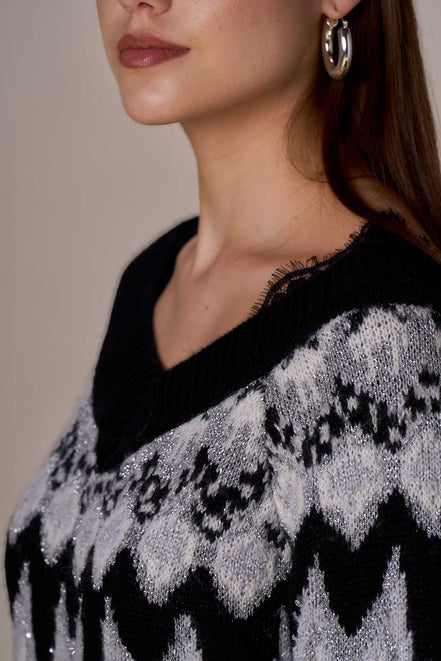 Maglia scollo a V