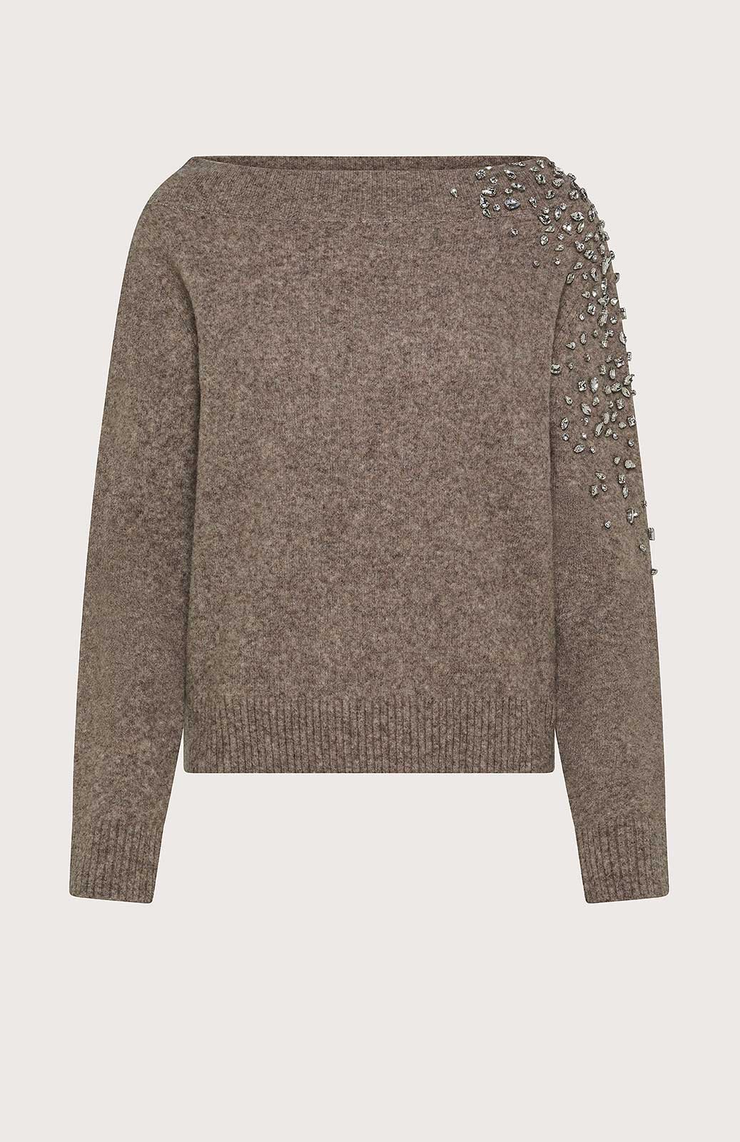 Maglia scollo barchetta