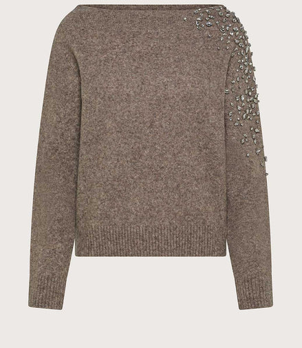 Maglia scollo barchetta