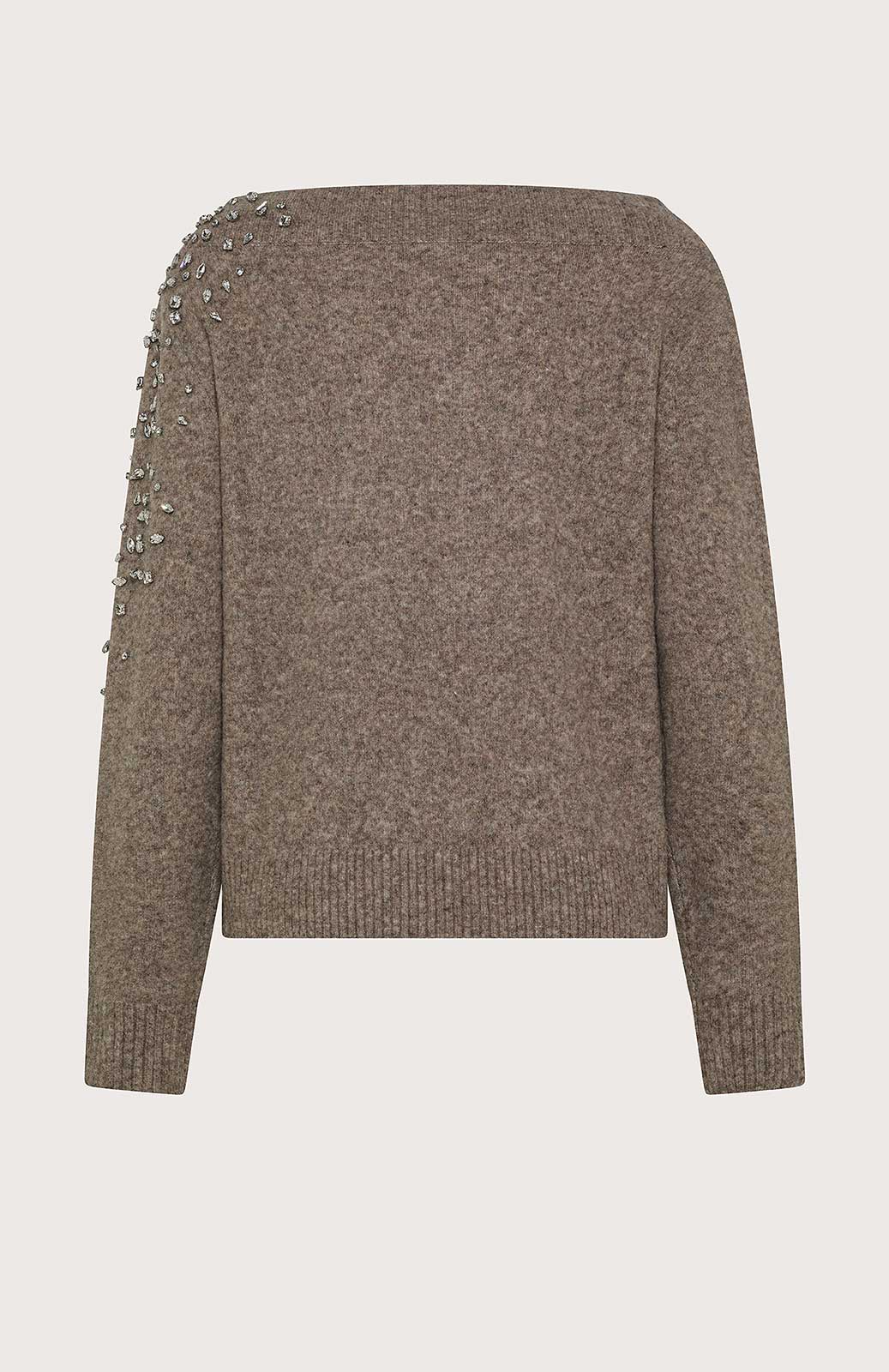 Maglia scollo barchetta