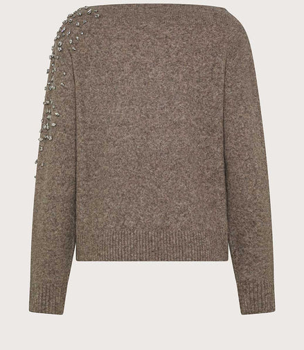 Maglia scollo barchetta