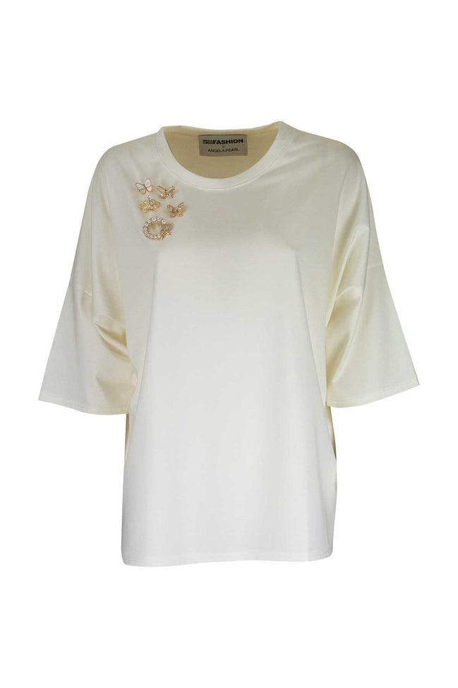 T-shirt gioiello over