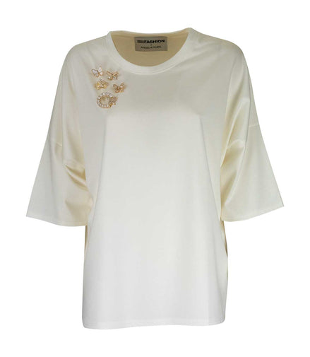 T-shirt gioiello over