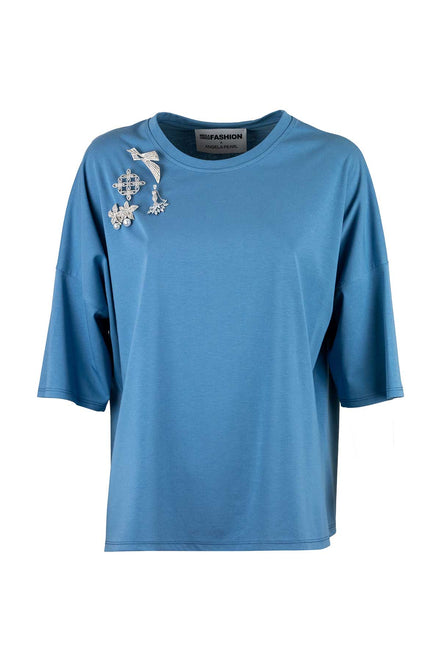 T-shirt gioiello over