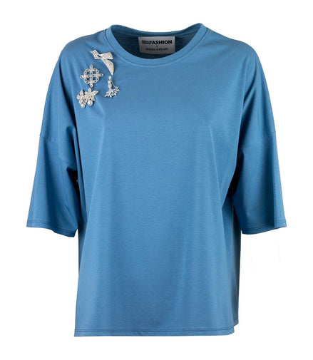 T-shirt gioiello over