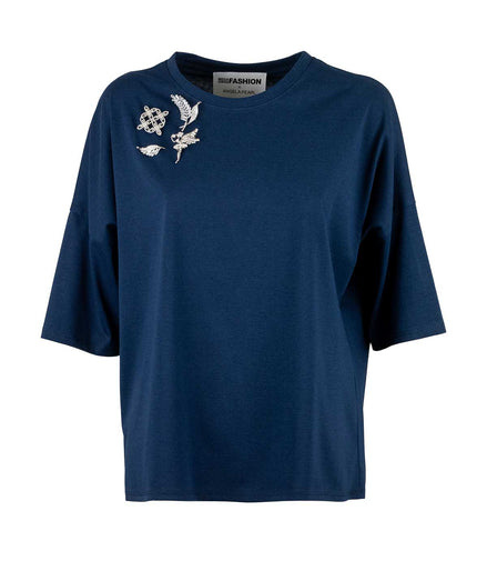 T-shirt gioiello over