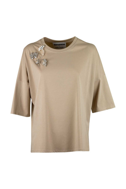 T-shirt gioiello over