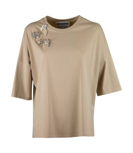 T-shirt gioiello over