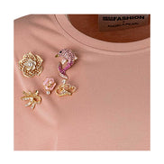 T-shirt gioiello over