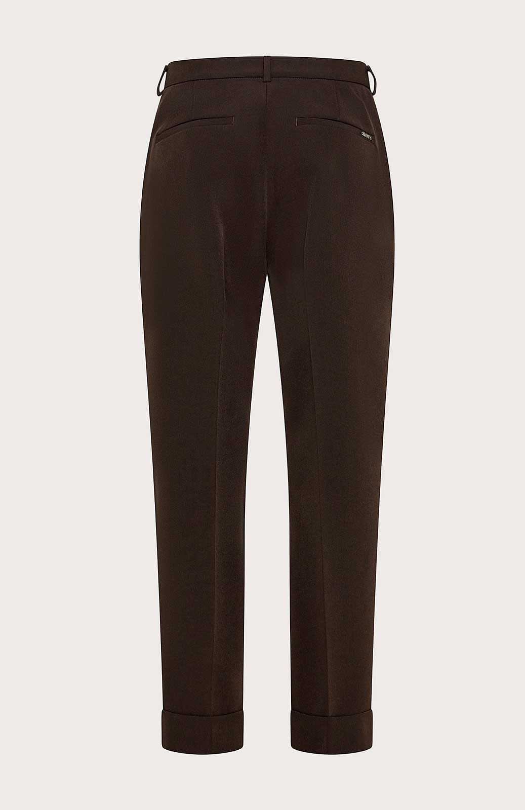Pantalone con risvolto
